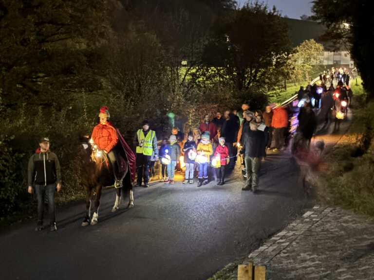 St. Martins Umzug am 08. November