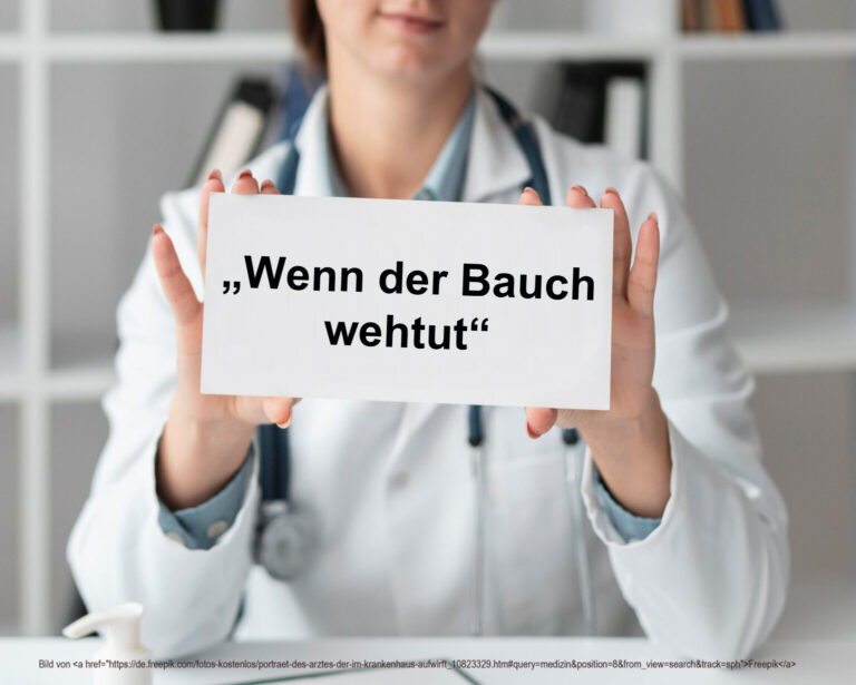 Einladung zum medizinischen Vortrag: „Wenn der Bauch wehtut“